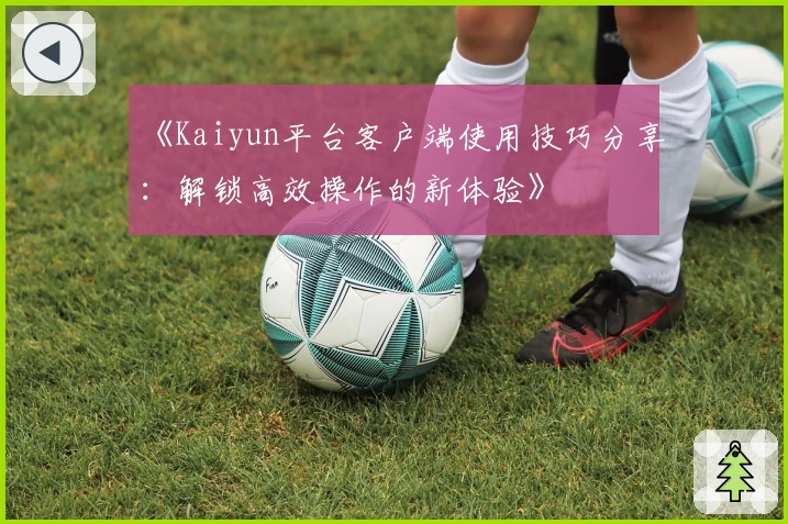 《Kaiyun平台客户端使用技巧分享：解锁高效操作的新体验》